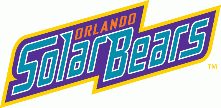orlando solar bears 2012-pres wordmark logo iron on transfers for clothing